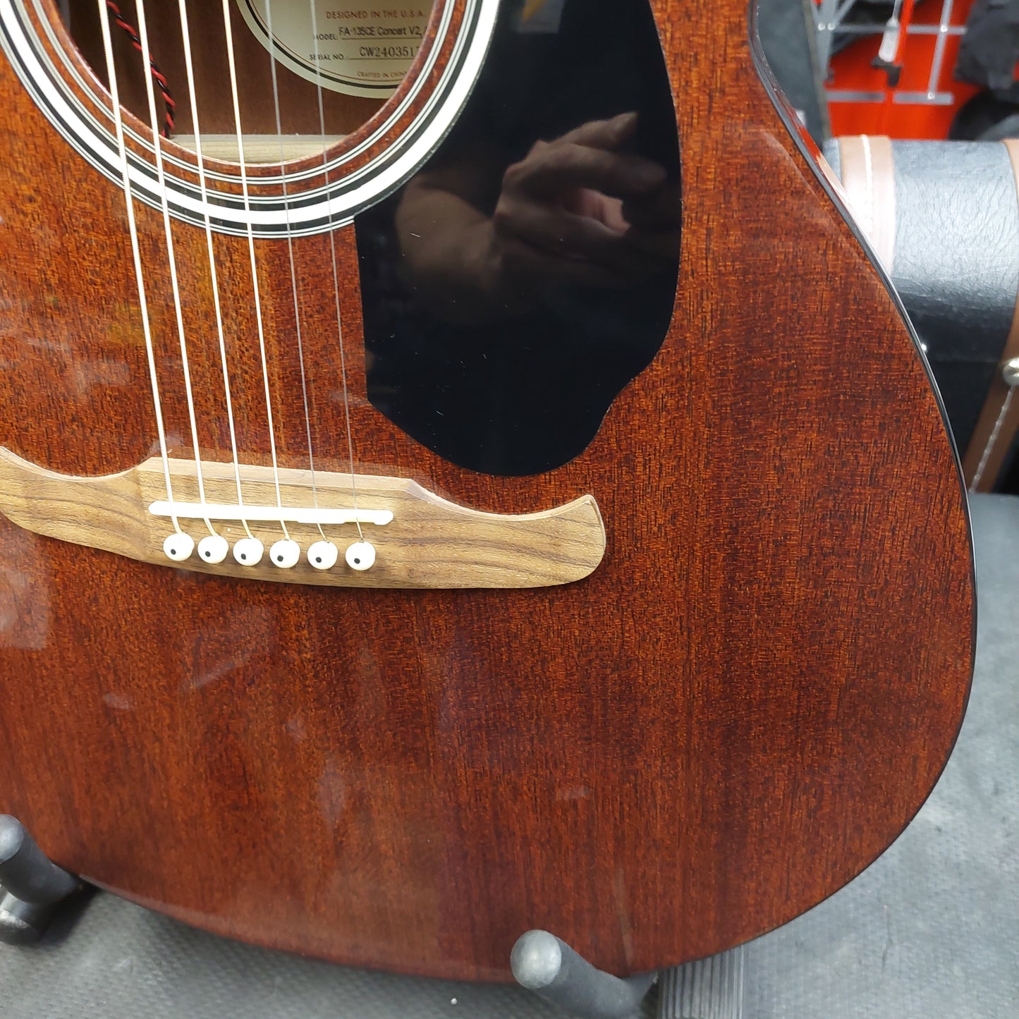 2024 Fender FA-135CE Acoustic/Electric Guitar - Mahogany SN# CW24035174 