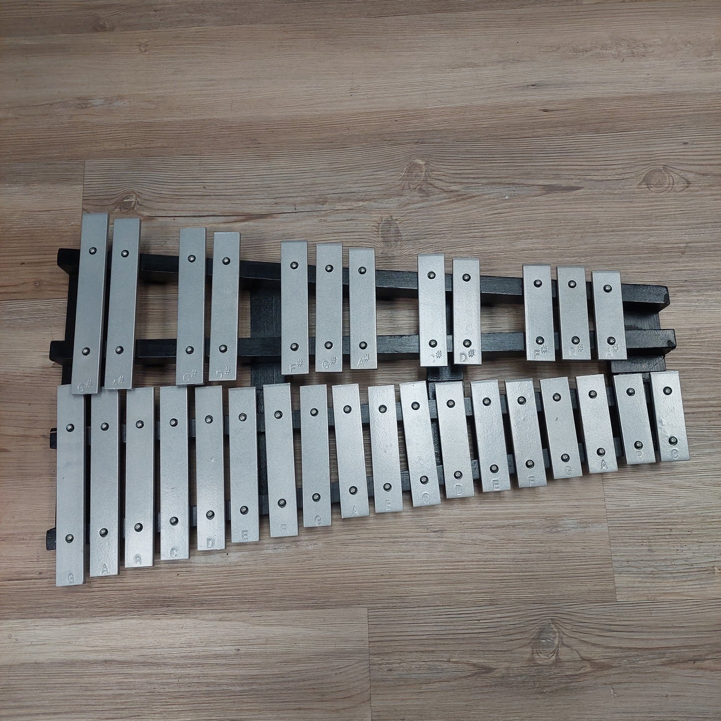 Foldable Glockenspiel Xylophone w/ Rubber Mallets & Gig Bag (USED)
