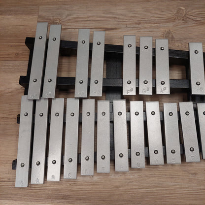 Foldable Glockenspiel Xylophone w/ Rubber Mallets & Gig Bag (USED)