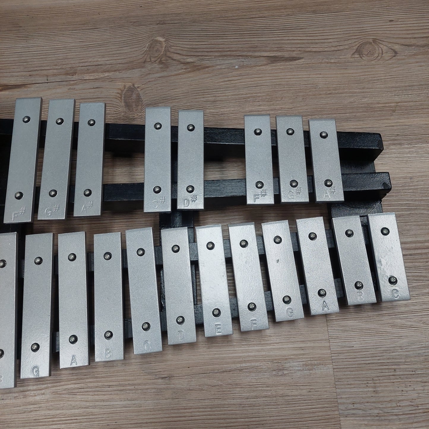 Foldable Glockenspiel Xylophone w/ Rubber Mallets & Gig Bag (USED)