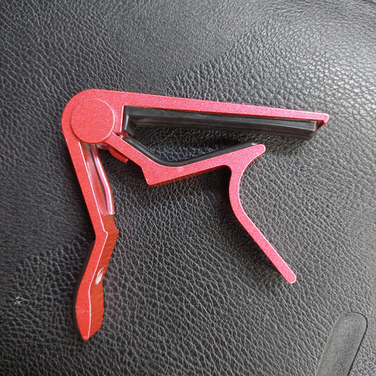 Guitar Capo for Acoustic Or Electric Guitar - Red