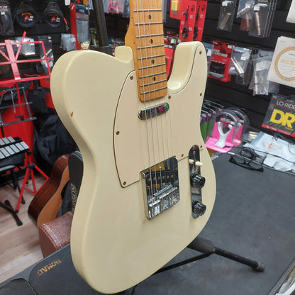 Johnson Telecaster Electric Guitar - Vintage White (USED)