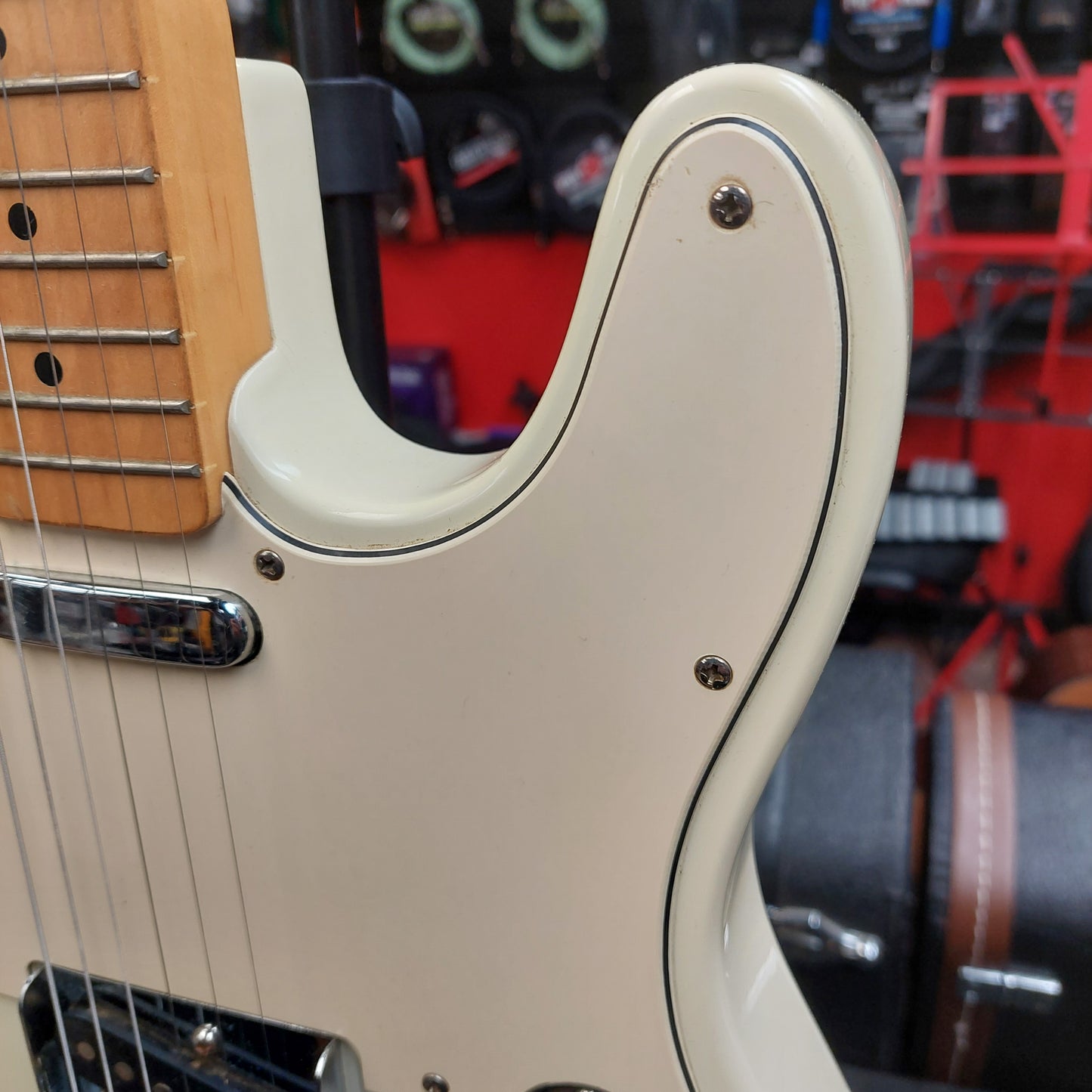 Johnson Telecaster Electric Guitar - Vintage White (USED)
