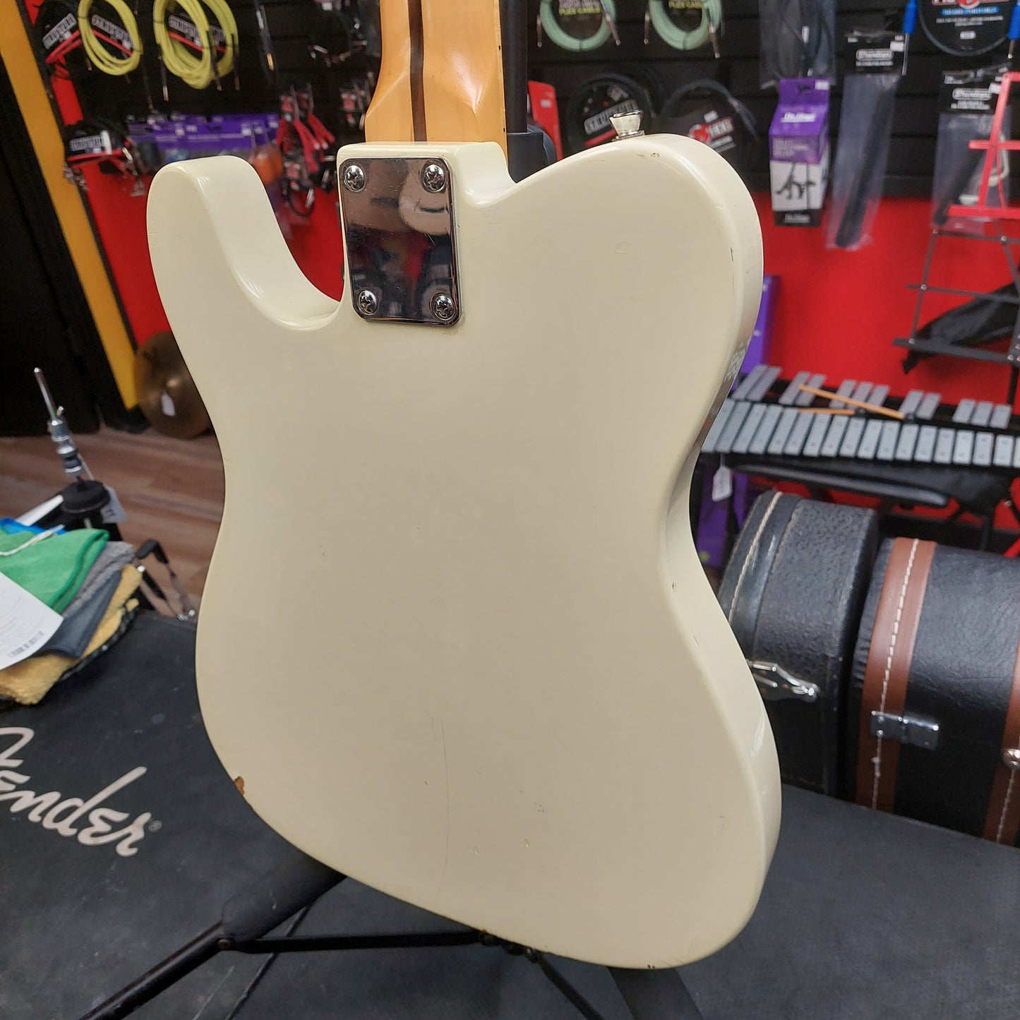 Johnson Telecaster Electric Guitar - Vintage White (USED)