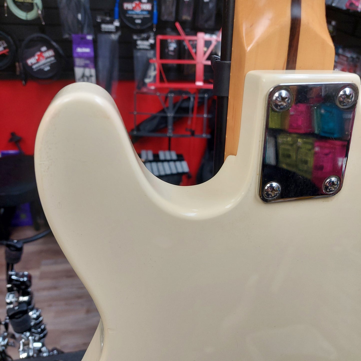 Johnson Telecaster Electric Guitar - Vintage White (USED)