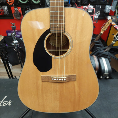 2021 Fender CD-60S "Left Handed" Dreadnought Acoustic Guitar - Natural SN# IPS210215961