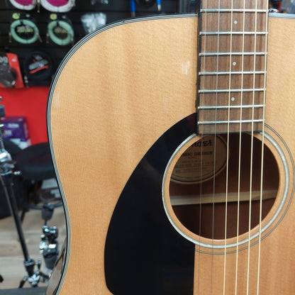2021 Fender CD-60S "Left Handed" Dreadnought Acoustic Guitar - Natural SN# IPS210215961