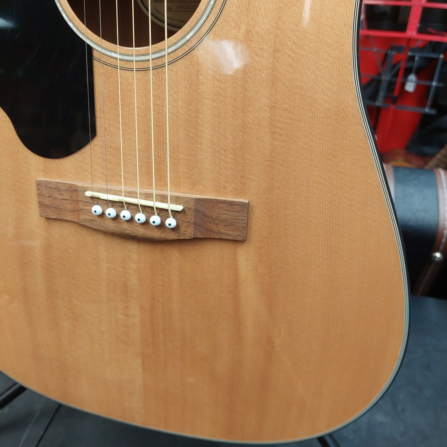 2021 Fender CD-60S "Left Handed" Dreadnought Acoustic Guitar - Natural SN# IPS210215961