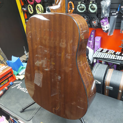 2021 Fender CD-60S "Left Handed" Dreadnought Acoustic Guitar - Natural SN# IPS210215961