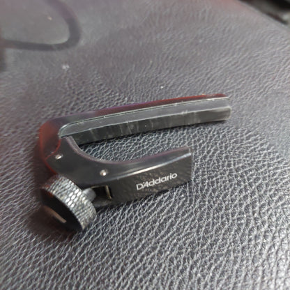 D’Addario Pro Guitar Capo w/ Tension Adjustment - Black (USED)