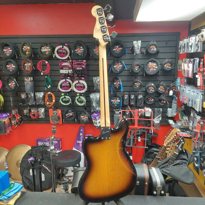 2015 Squire Jaguar 4-String Bass - Sunburst SN# ICS15014449
