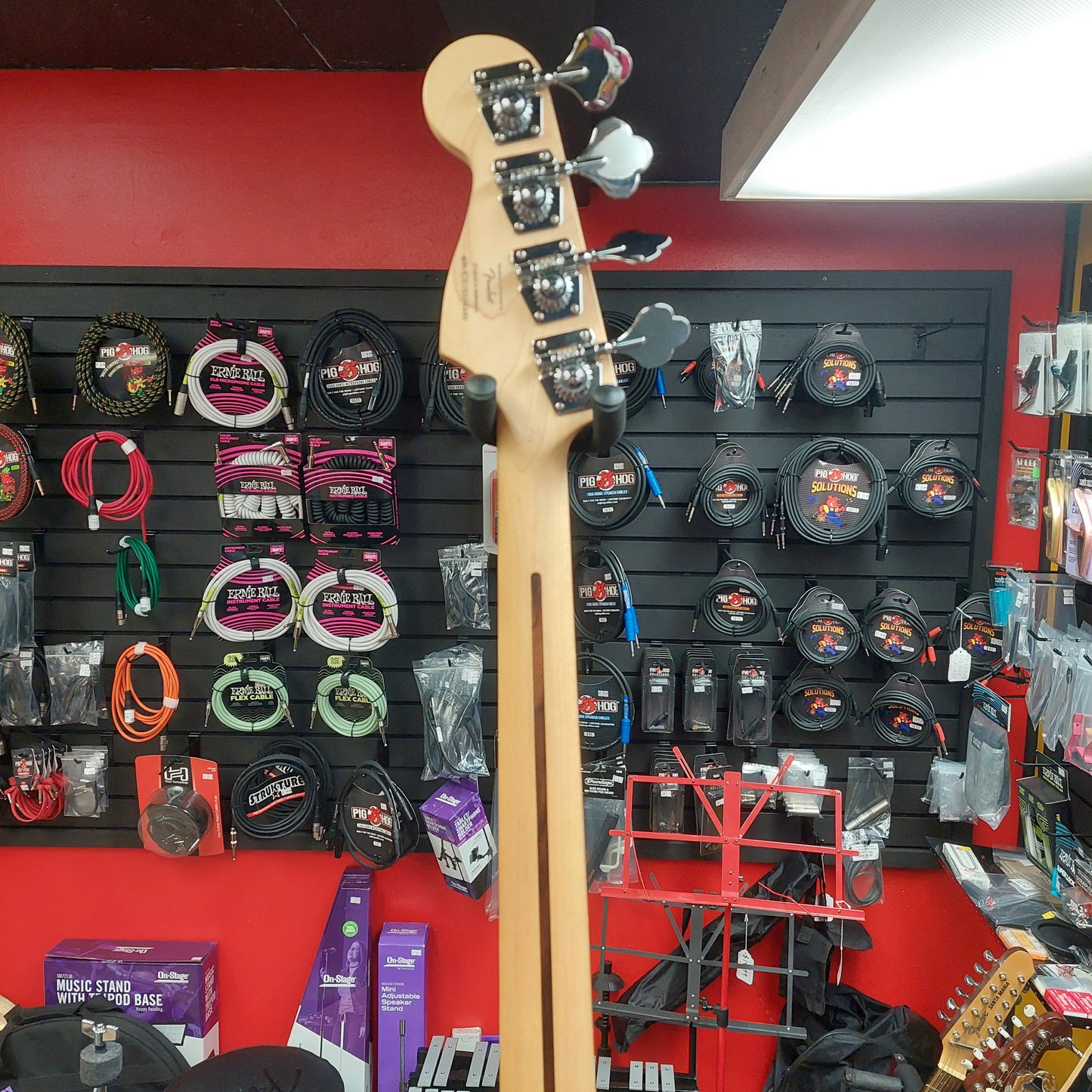 2015 Squire Jaguar 4-String Bass - Sunburst SN# ICS15014449
