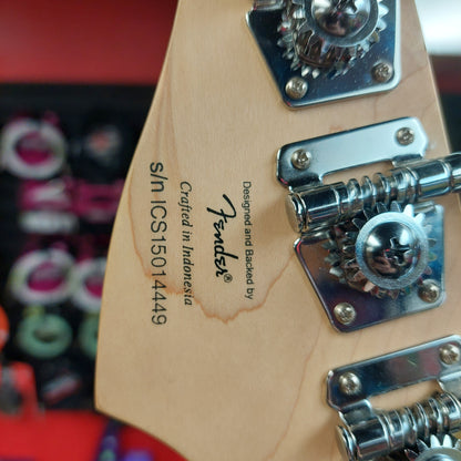 2015 Squire Jaguar 4-String Bass - Sunburst SN# ICS15014449