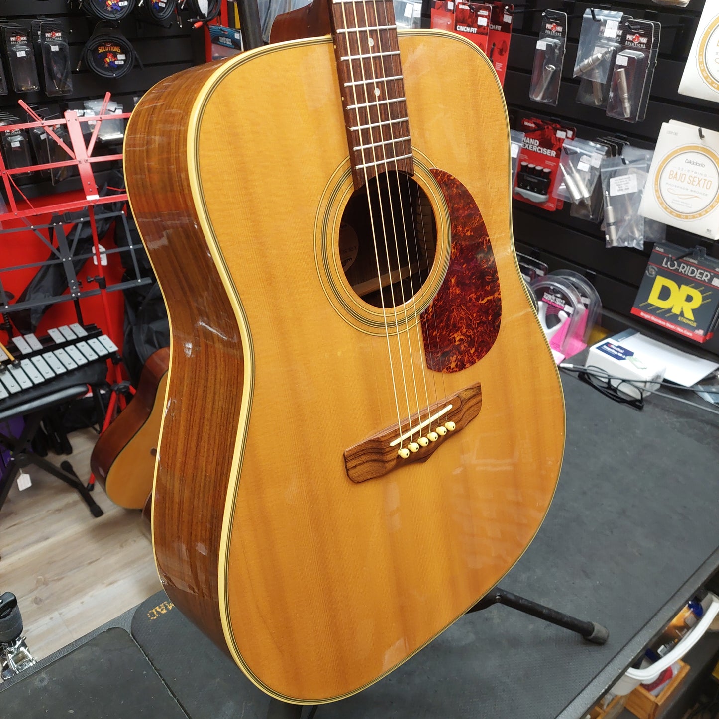 1990's Fender San Luis Rey Dreadnought Acoustic Guitar - Natural "Made in Korea" SN# 6503085