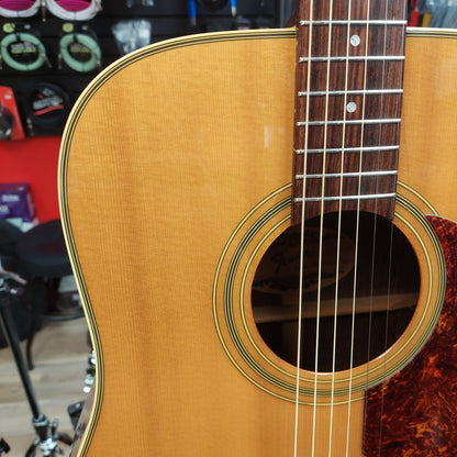 1990's Fender San Luis Rey Dreadnought Acoustic Guitar - Natural "Made in Korea" SN# 6503085