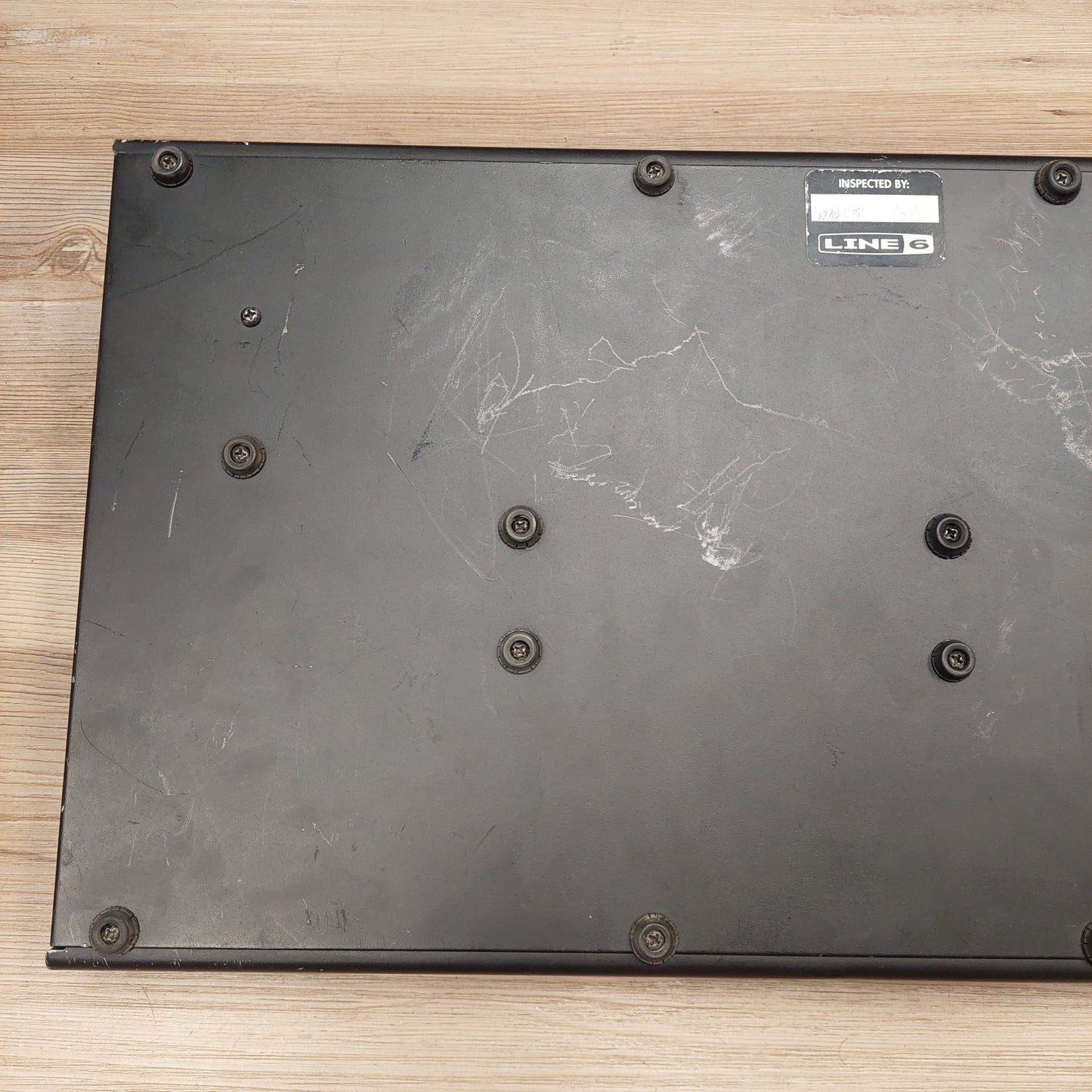 Line 6 POD XT Live Effects Pedal w/ Power Supply (USED) SN# 21FPD1P5633004556 "Sold As Is" Has Broken Select Page Switch