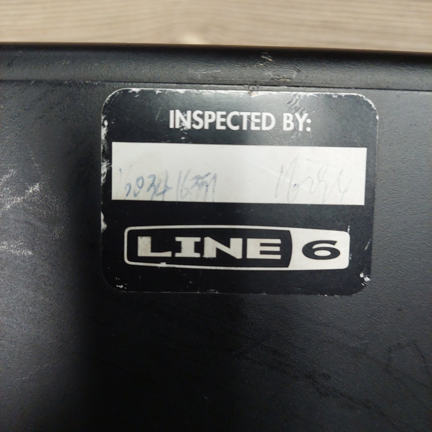 Line 6 POD XT Live Effects Pedal w/ Power Supply (USED) SN# 21FPD1P5633004556 "Sold As Is" Has Broken Select Page Switch