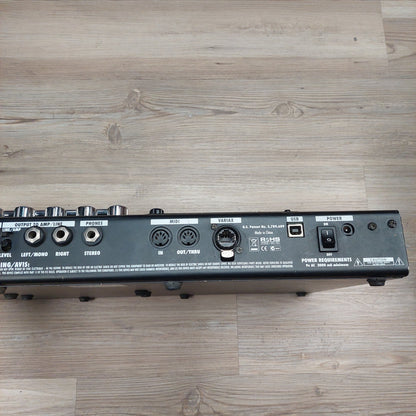 Line 6 POD XT Live Effects Pedal w/ Power Supply (USED) SN# 21FPD1P5633004556 "Sold As Is" Has Broken Select Page Switch