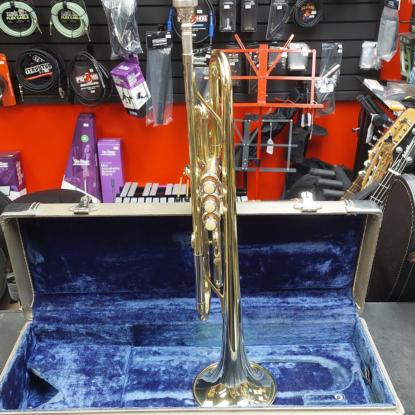 Yamaha YTR-232 Trumpet w/ Yamaha Hardcase (USED) "Made In Japan" SN # 093099A