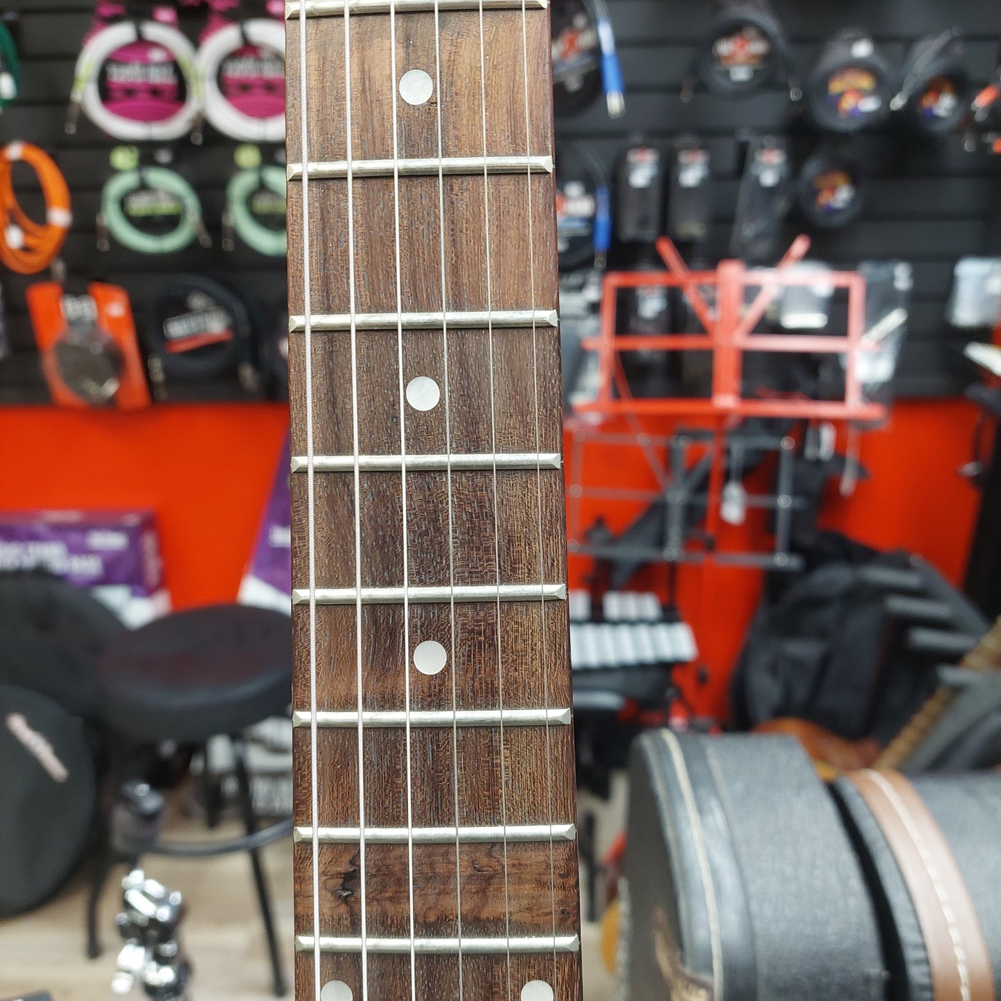 Batking Headless Travel Electric Guitar - Natural Finish w/ Gig Bag (USED)