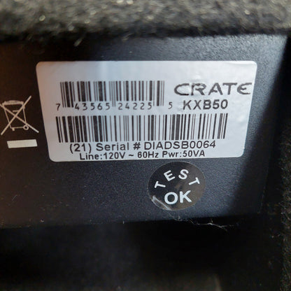 1990's Crate KXB50 Keyboard Amplifier 50 Watts (USED) SN# DIADSB0064