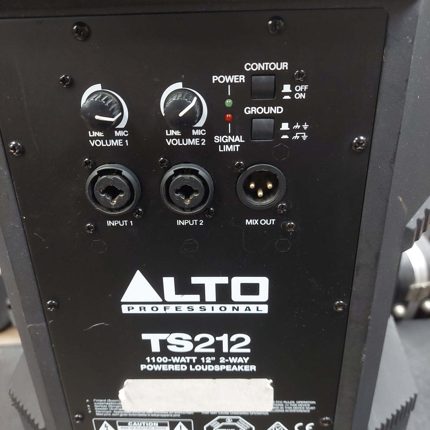 Alto Professional TS212 1100-Watt 12" 2-Way Powered Loudspeaker (USED) SN #(21)UT1608112828574