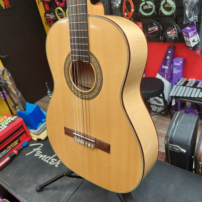 1970's Classical Nylon String Guitar Spruce Top, Rosewood Fingerboard - Natural "Made In Japan" SN# 681019