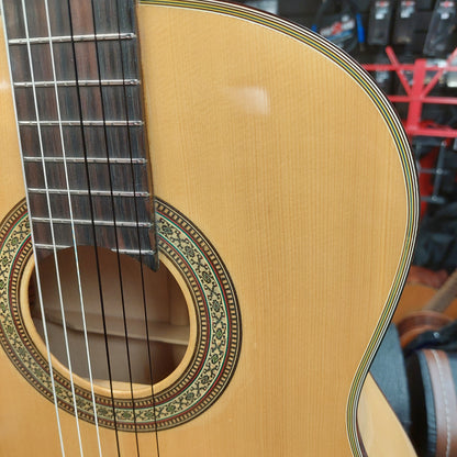 1970's Classical Nylon String Guitar Spruce Top, Rosewood Fingerboard - Natural "Made In Japan" SN# 681019