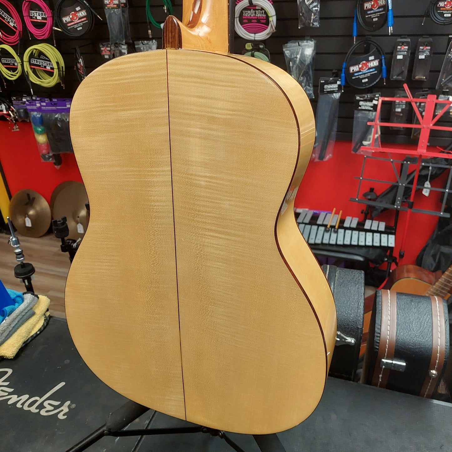 1970's Classical Nylon String Guitar Spruce Top, Rosewood Fingerboard - Natural "Made In Japan" SN# 681019