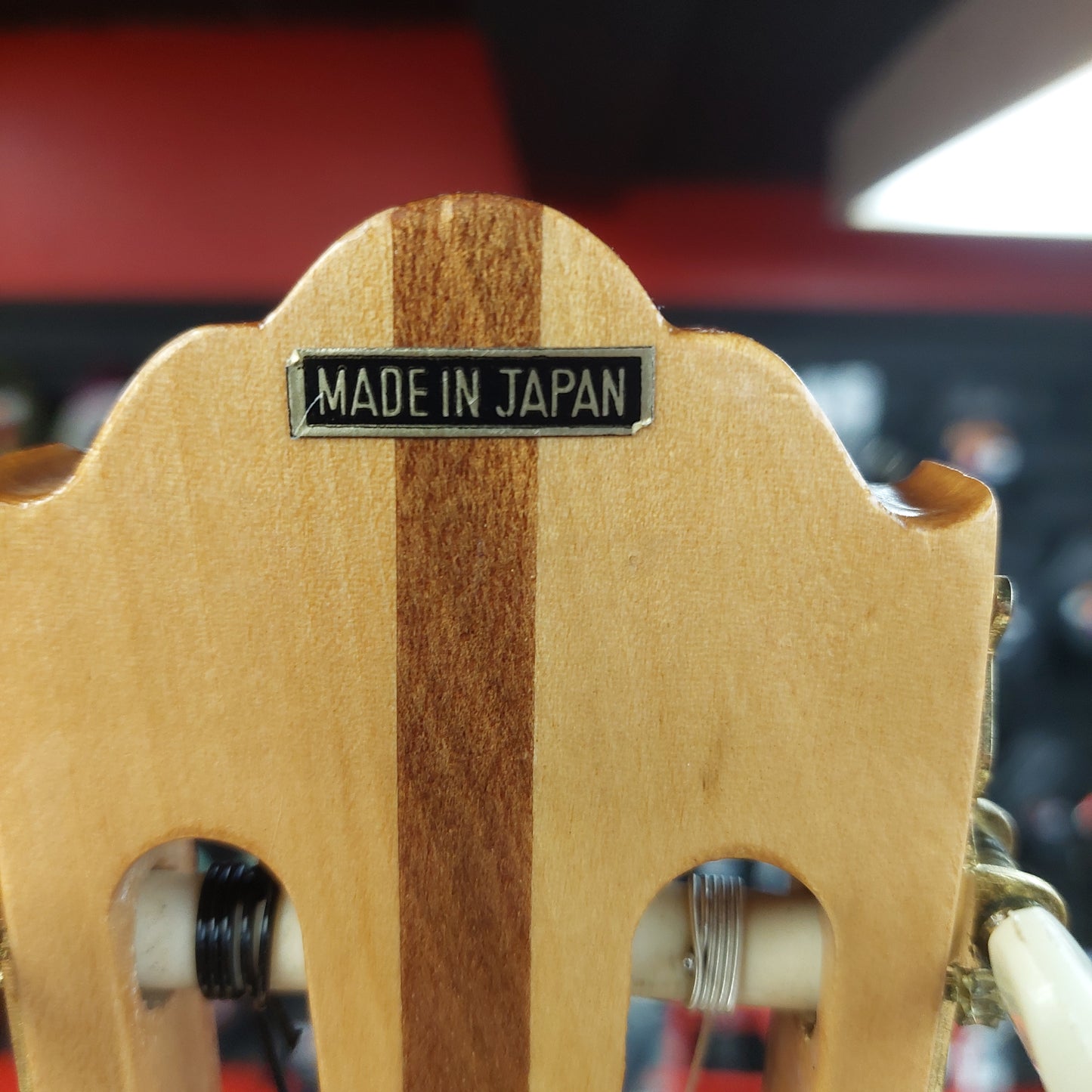 1970's Classical Nylon String Guitar Spruce Top, Rosewood Fingerboard - Natural "Made In Japan" SN# 681019