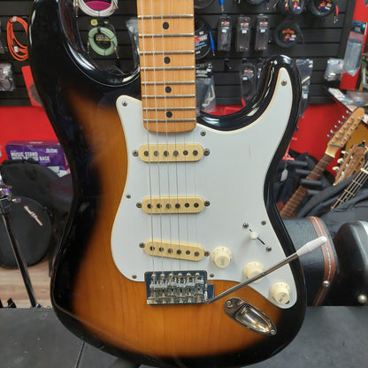 1987 Squier E Series Stratocaster Electric Guitar - Sunburst Finish "Made In Japan" SN# 716646