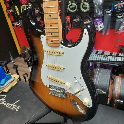 1987 Squier E Series Stratocaster Electric Guitar - Sunburst Finish "Made In Japan" SN# 716646
