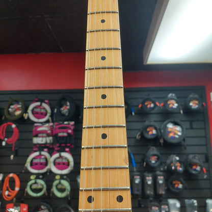 1987 Squier E Series Stratocaster Electric Guitar - Sunburst Finish "Made In Japan" SN# 716646