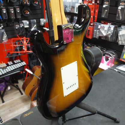 1987 Squier E Series Stratocaster Electric Guitar - Sunburst Finish "Made In Japan" SN# 716646