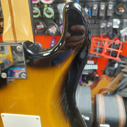 1987 Squier E Series Stratocaster Electric Guitar - Sunburst Finish "Made In Japan" SN# 716646