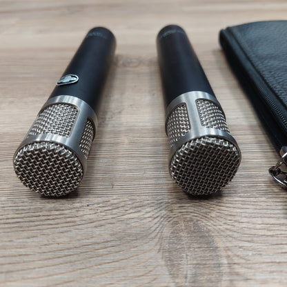 STERLING AUDIO ST31 LOW NOISE FET MICROPHONE SET w/ POUCH (USED)