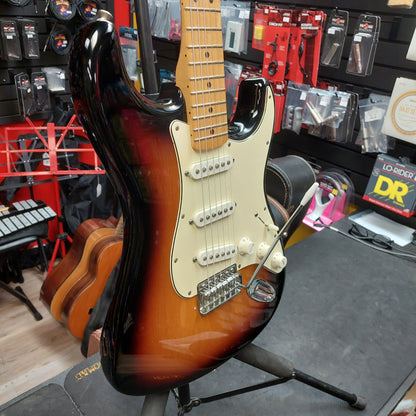 2012 Fender Standard Stratocaster Electric Guitar, Maple Fingerboard - Brown Sunburst "Made In Mexico" SN# MX12221162