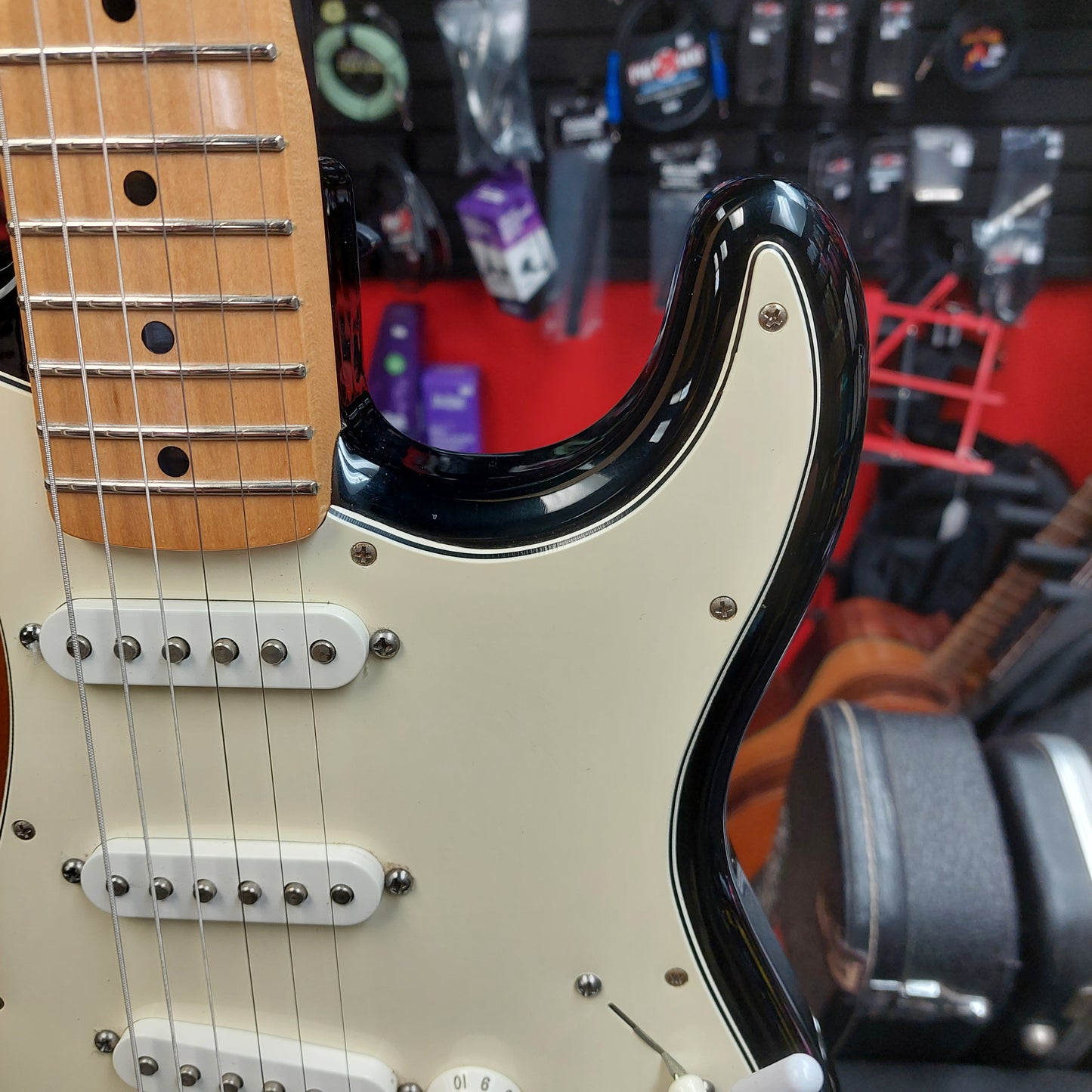 2012 Fender Standard Stratocaster Electric Guitar, Maple Fingerboard - Brown Sunburst "Made In Mexico" SN# MX12221162