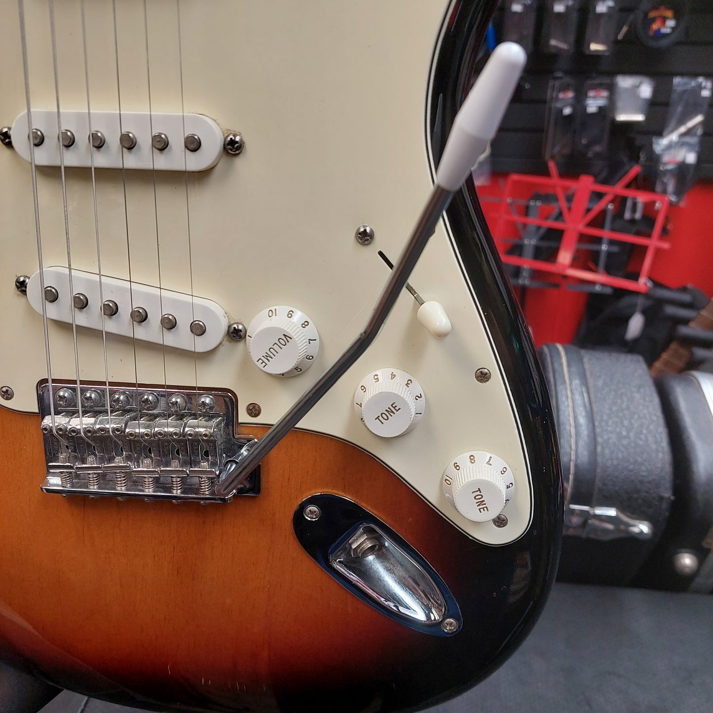 2012 Fender Standard Stratocaster Electric Guitar, Maple Fingerboard - Brown Sunburst "Made In Mexico" SN# MX12221162