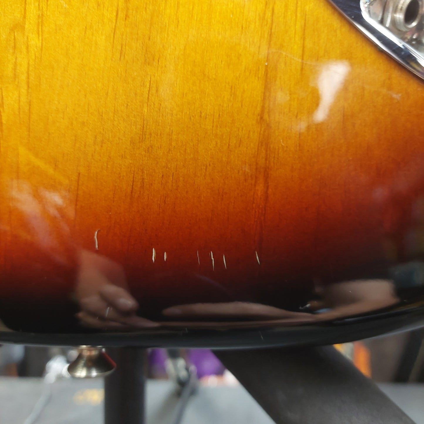 2012 Fender Standard Stratocaster Electric Guitar, Maple Fingerboard - Brown Sunburst "Made In Mexico" SN# MX12221162