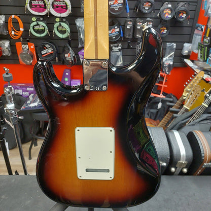 2012 Fender Standard Stratocaster Electric Guitar, Maple Fingerboard - Brown Sunburst "Made In Mexico" SN# MX12221162