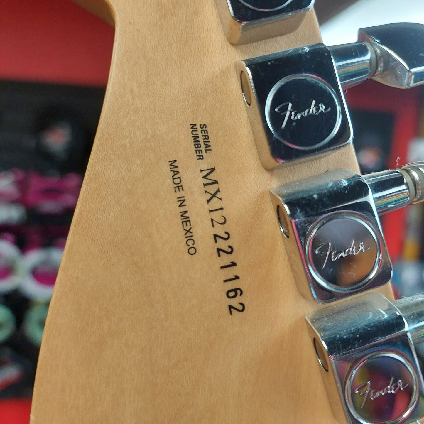 2012 Fender Standard Stratocaster Electric Guitar, Maple Fingerboard - Brown Sunburst "Made In Mexico" SN# MX12221162