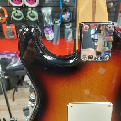 2012 Fender Standard Stratocaster Electric Guitar, Maple Fingerboard - Brown Sunburst "Made In Mexico" SN# MX12221162