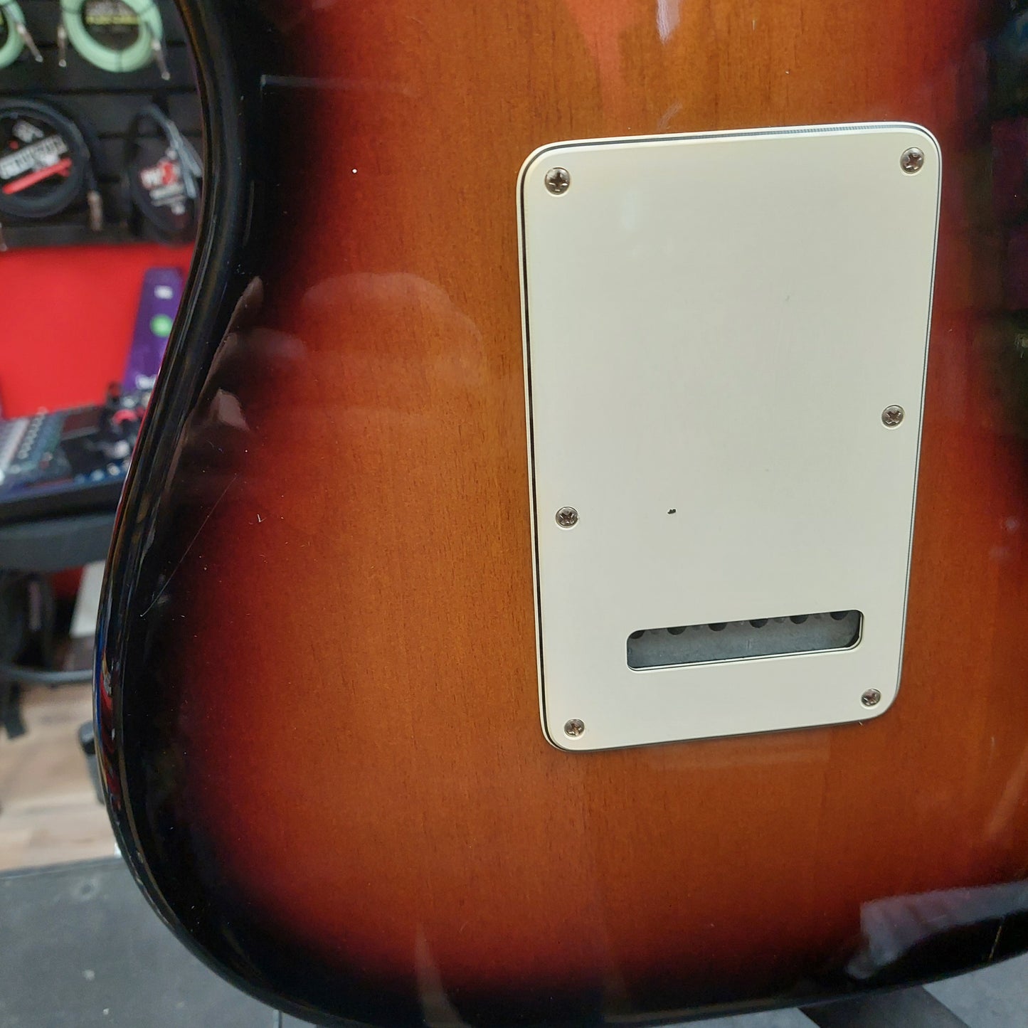 2012 Fender Standard Stratocaster Electric Guitar, Maple Fingerboard - Brown Sunburst "Made In Mexico" SN# MX12221162
