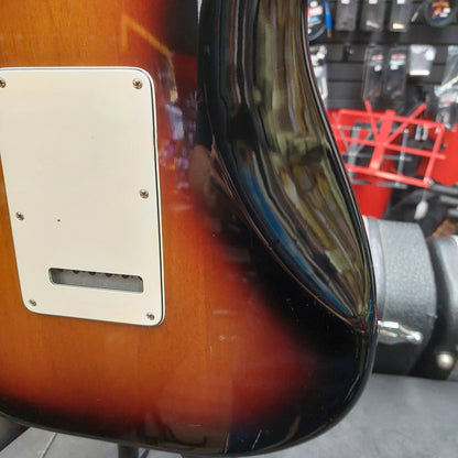 2012 Fender Standard Stratocaster Electric Guitar, Maple Fingerboard - Brown Sunburst "Made In Mexico" SN# MX12221162