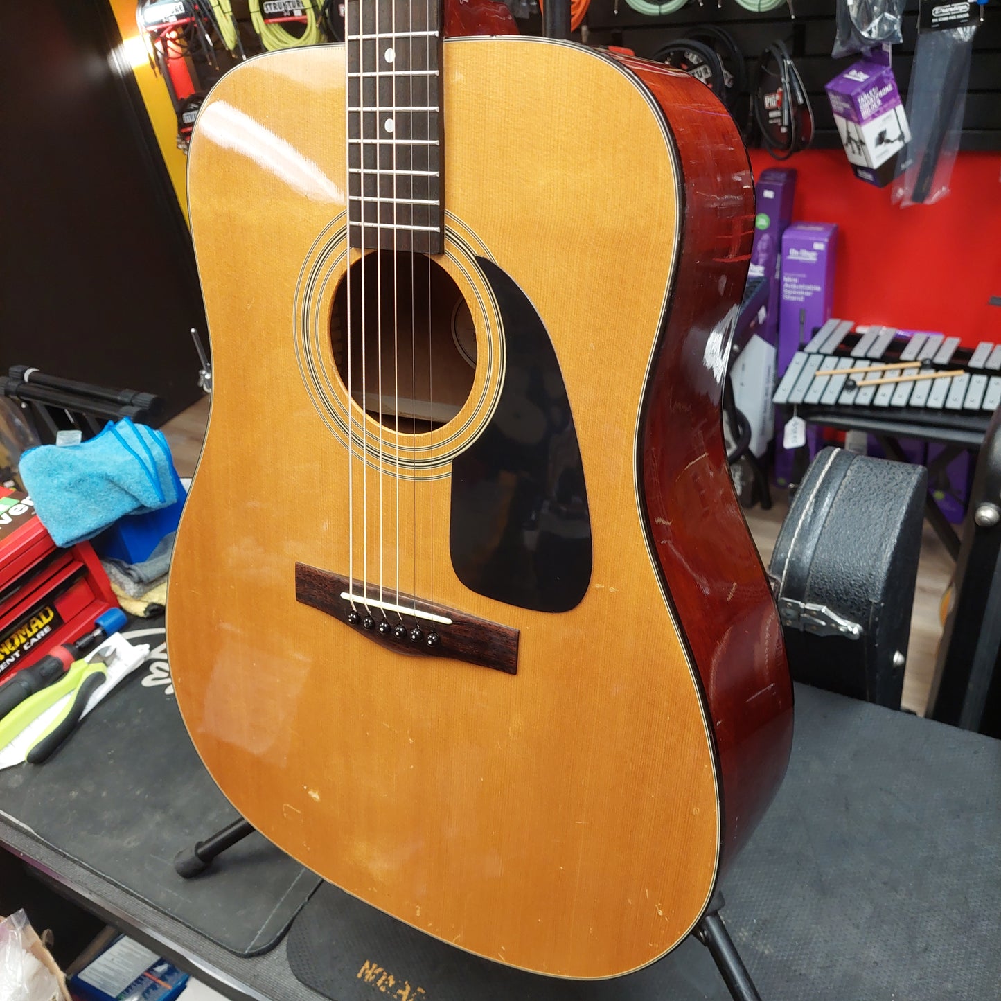1998 Fender DG-8 NAT Acoustic Guitar - Natural "Made In Korea" SN# 98051120