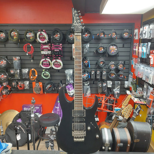 2008 Ibanez RG5EX1 Series Electric Guitar - Matte Black SN# I080515621