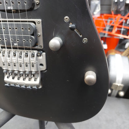 2008 Ibanez RG5EX1 Series Electric Guitar - Matte Black SN# I080515621