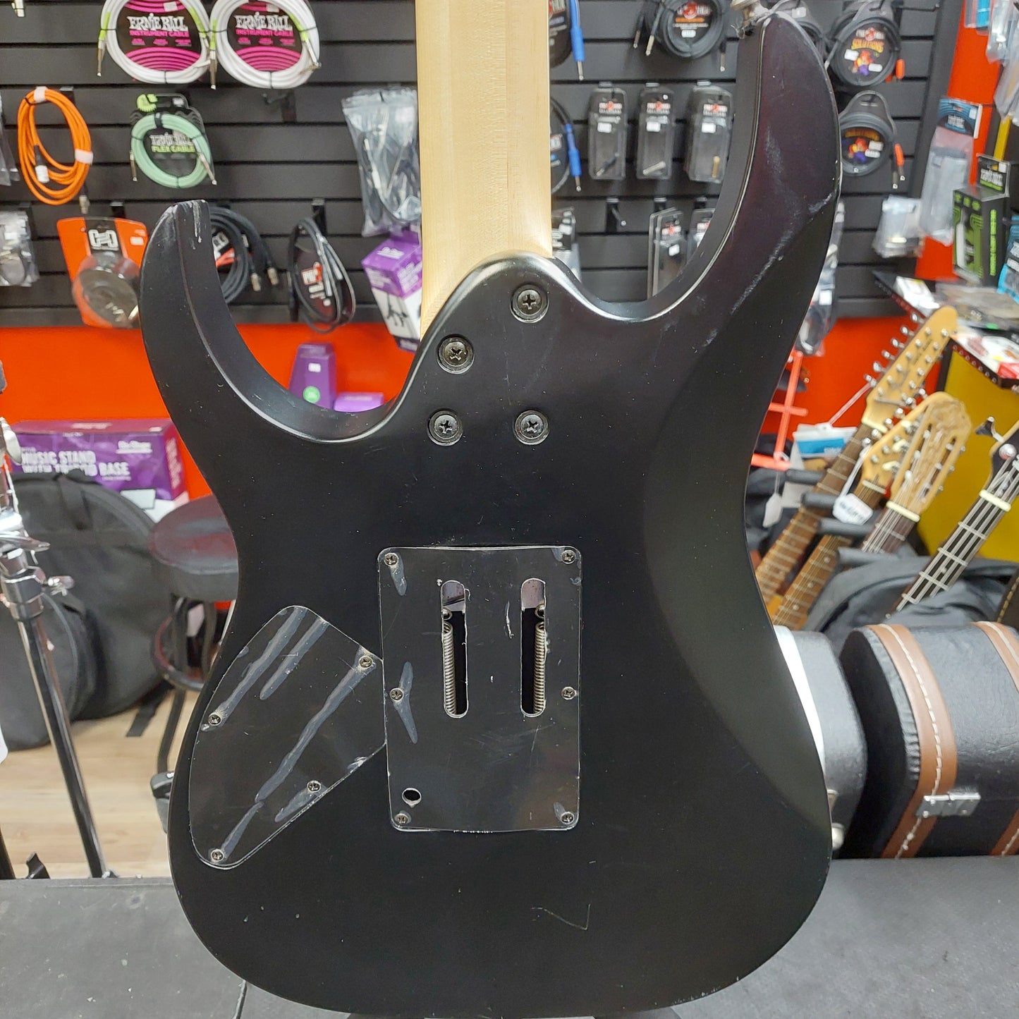 2008 Ibanez RG5EX1 Series Electric Guitar - Matte Black SN# I080515621