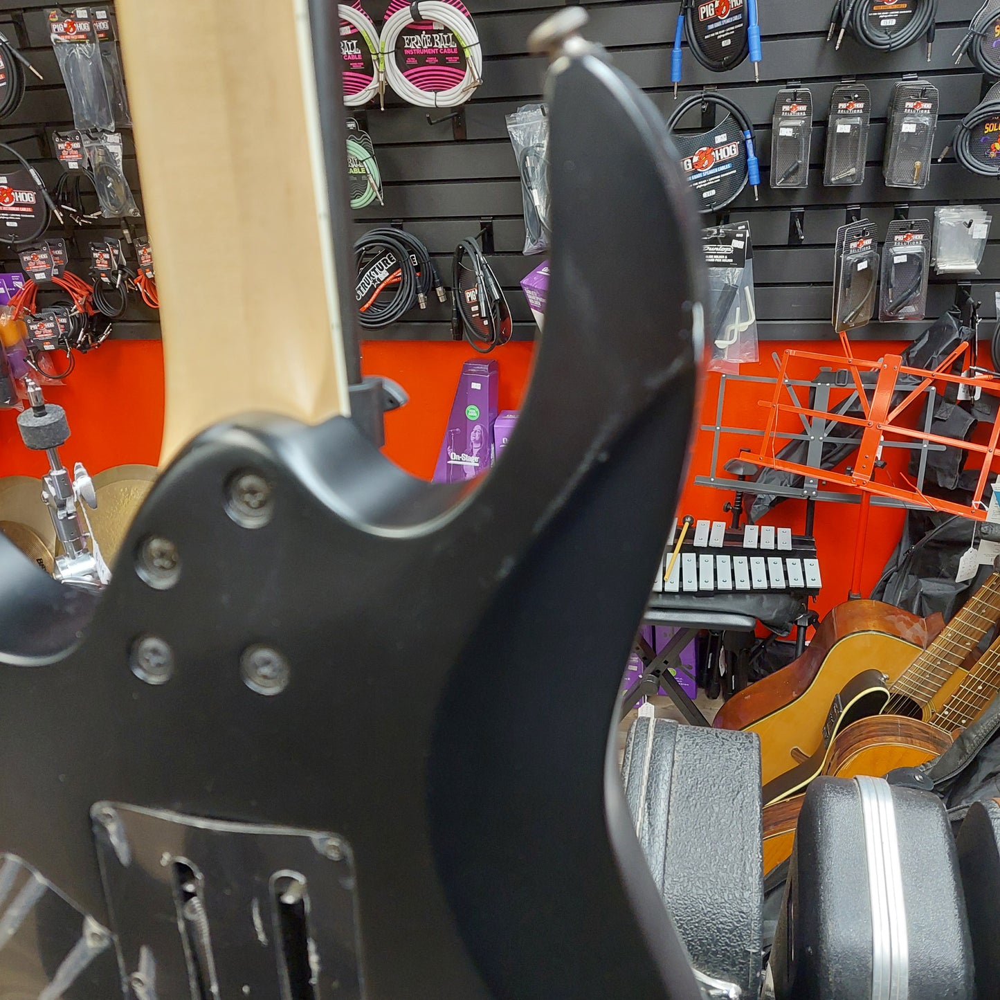 2008 Ibanez RG5EX1 Series Electric Guitar - Matte Black SN# I080515621